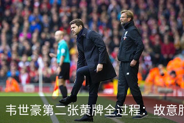 韦世豪第二张黄牌全过程：故意肘击对手，下场时颜骏凌安慰